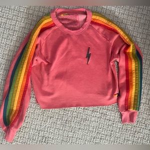 Women’s Aviator Nation cropped sweatshirt